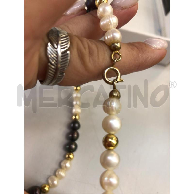 COLLANA PERLA ARG BIANCA FIUME | Mercatino dell'Usato Avellino 4