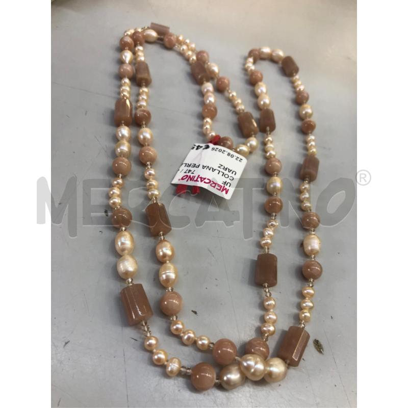 COLLANA PERLA FIUME QUARZ  | Mercatino dell'Usato Avellino 2