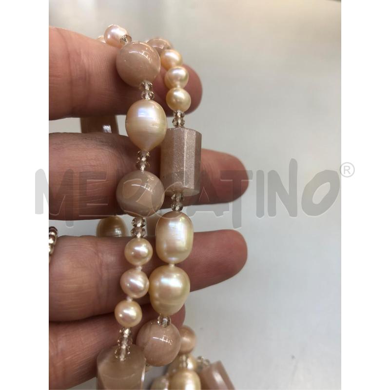 COLLANA PERLA FIUME QUARZ  | Mercatino dell'Usato Avellino 3