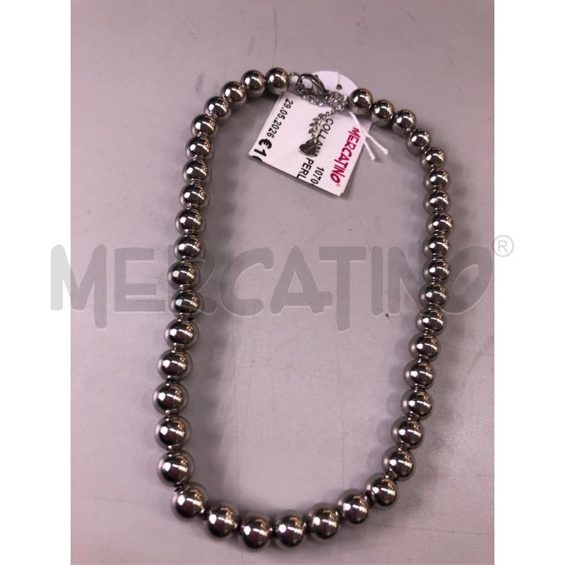 COLLANA PERLE ARG  | Mercatino dell'Usato Avellino 1
