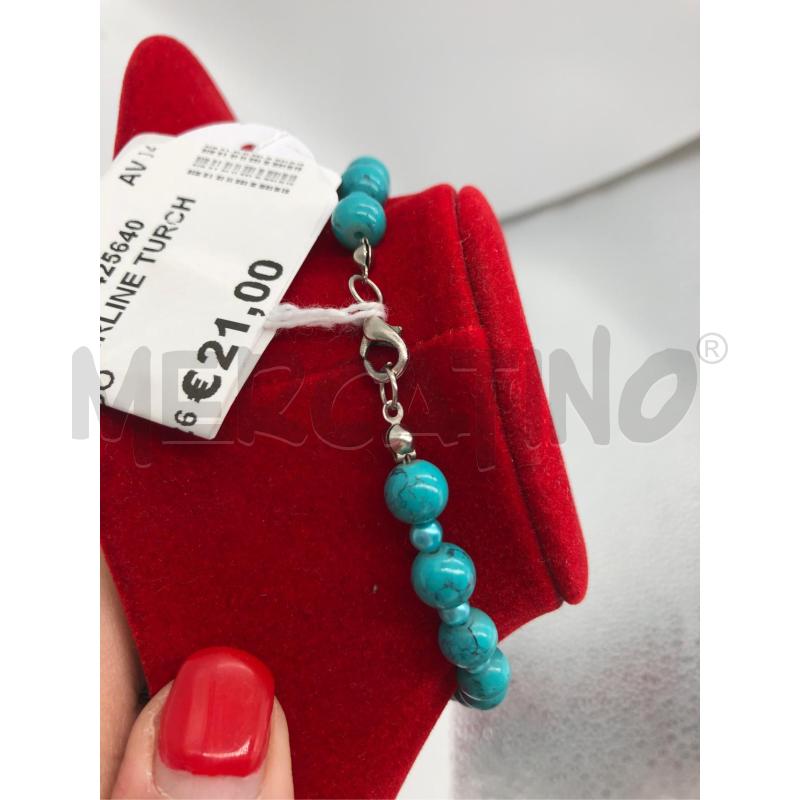COLLANA PERLINE TURCHESI ROSSO  | Mercatino dell'Usato Avellino 2