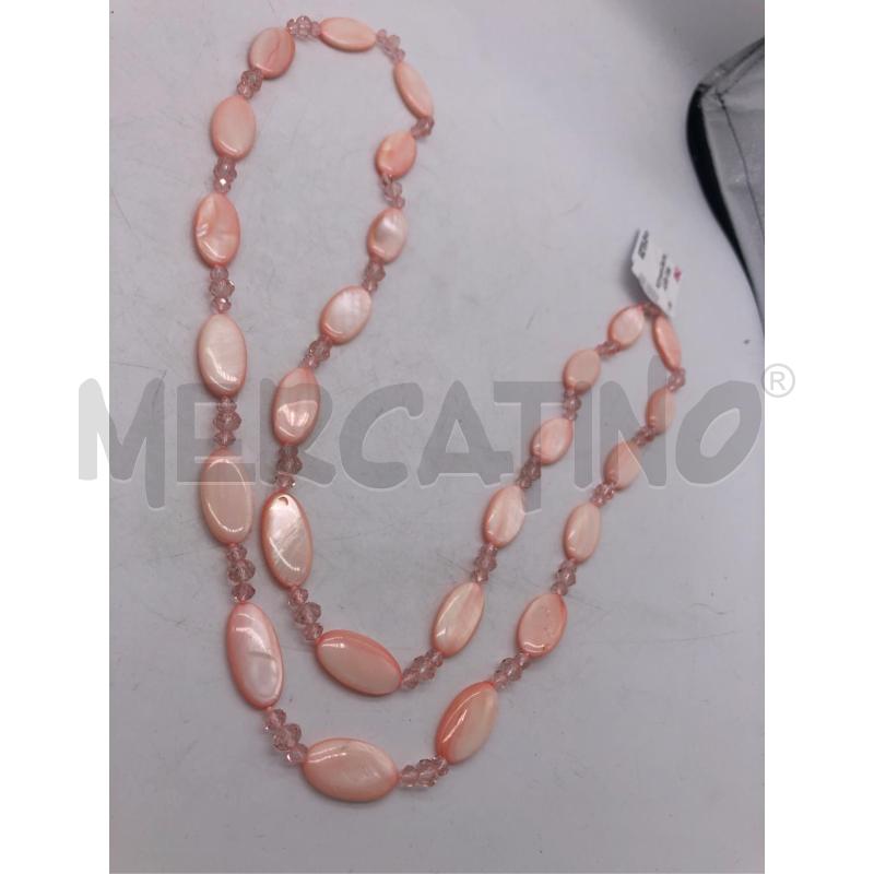 COLLANA PIET ROSA LUNGA  | Mercatino dell'Usato Avellino 1