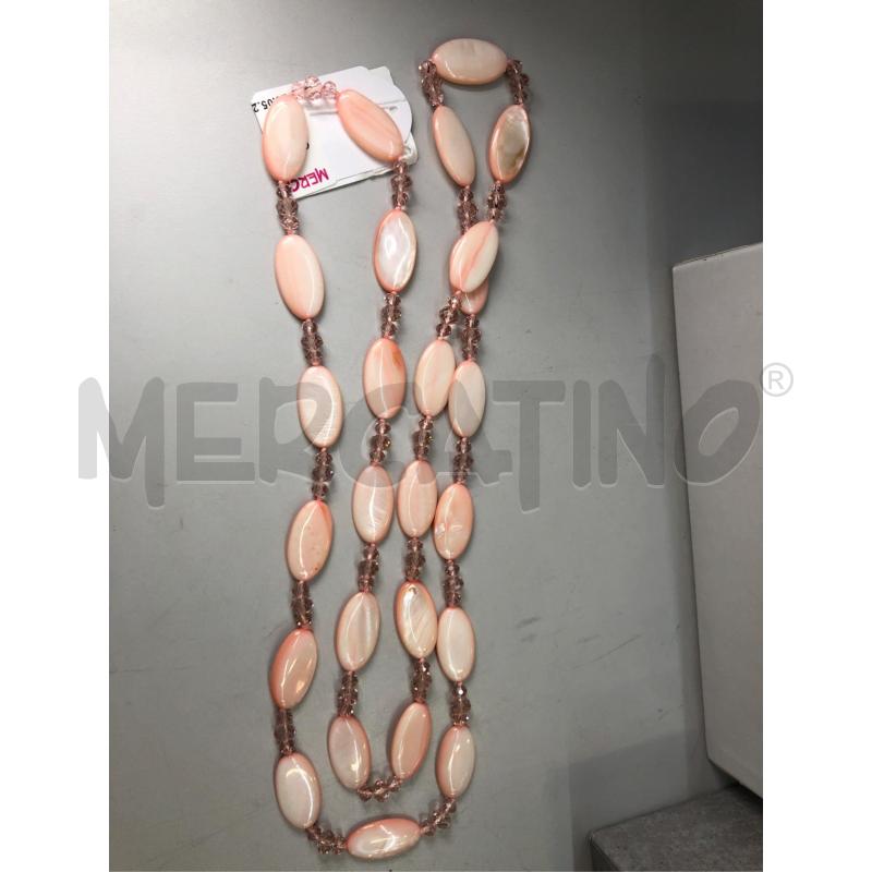 COLLANA PIET ROSA LUNGA  | Mercatino dell'Usato Avellino 2