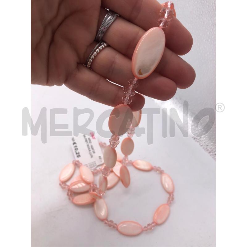 COLLANA PIET ROSA LUNGA  | Mercatino dell'Usato Avellino 4