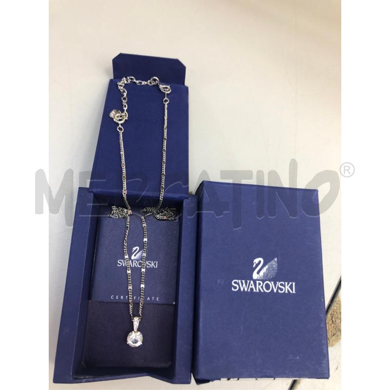 COLLANA PUNTO LUCE SWAROVSKY  | Mercatino dell'Usato Avellino 1
