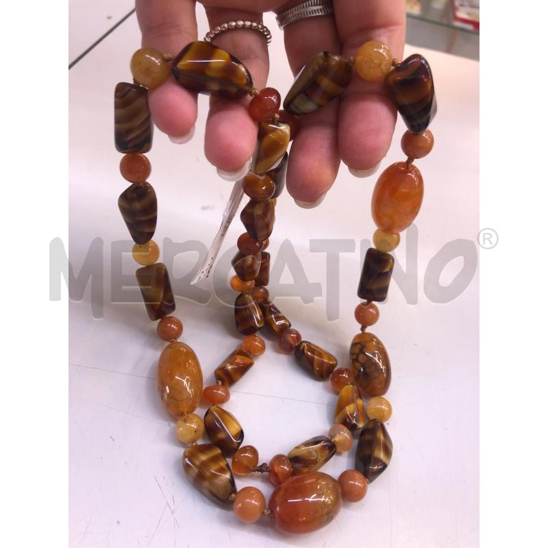 COLLANA QUARZO GIALL ZEBRAT  | Mercatino dell'Usato Avellino 2
