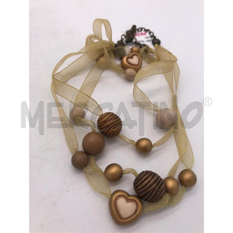 COLLANA +BRACCIALE THUN BEIGE  | Mercatino dell'Usato Avellino 3