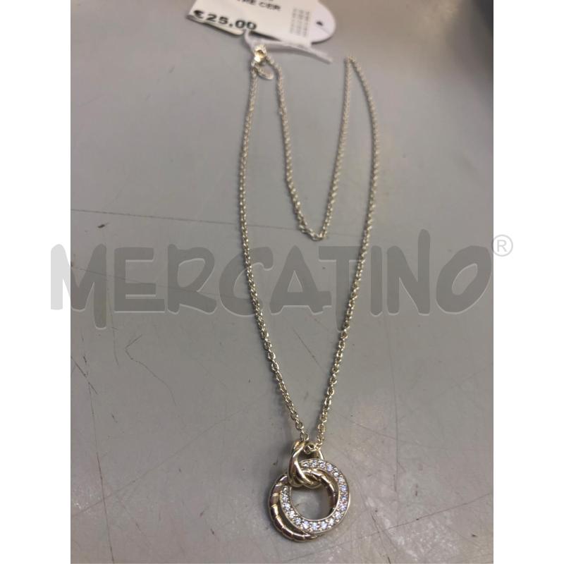 COLLANINA ARG TRE CERCHI  | Mercatino dell'Usato Avellino 1
