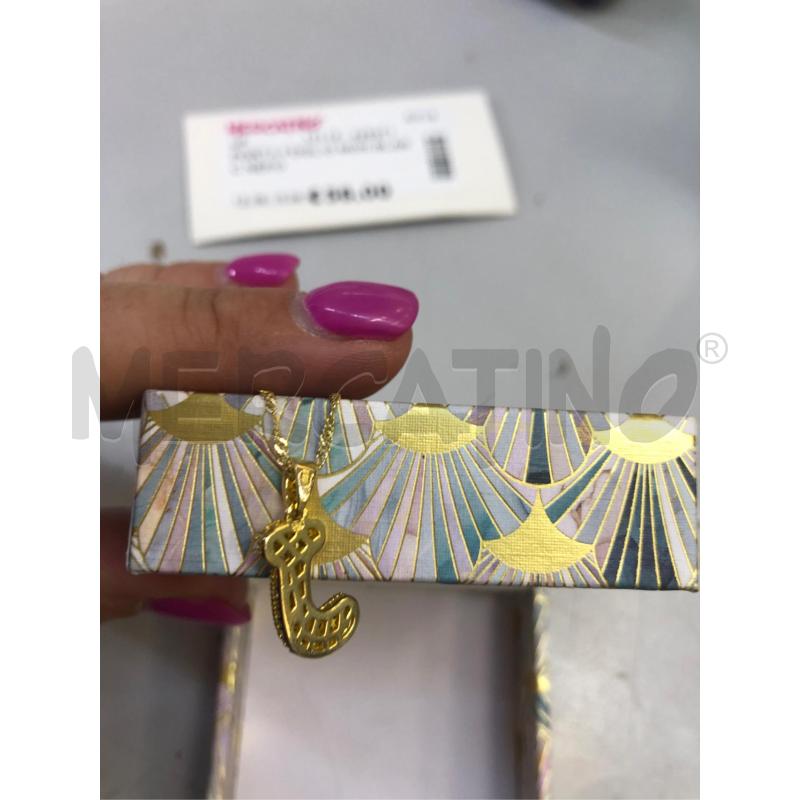 COLLANINA DORATA RACHEL ZOE LETTERA J | Mercatino dell'Usato Avellino 4