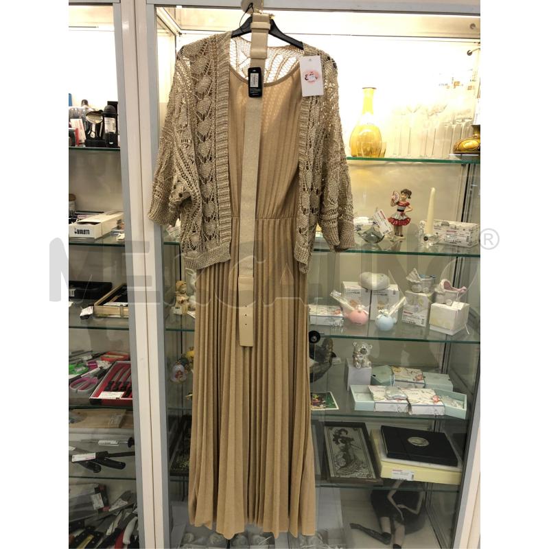 COMPLETO DONNA CERIM DORATO CINT COPRI SPALL | Mercatino dell'Usato Avellino 1