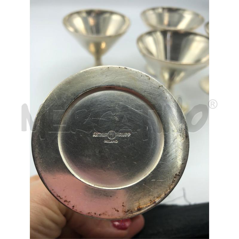 COPPETTE PZ. 5 SILVER ARTHUR KRUPP  | Mercatino dell'Usato Avellino 3