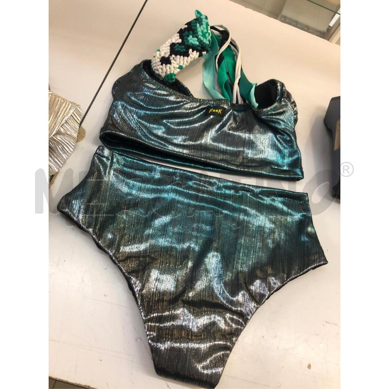 COSTUME DONNA 2PZ VERDE METALLICO | Mercatino dell'Usato Avellino 2