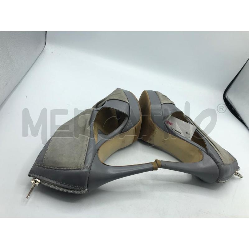 DECOLLETE GRIGIO CAMOSCIO SHOES  | Mercatino dell'Usato Avellino 3