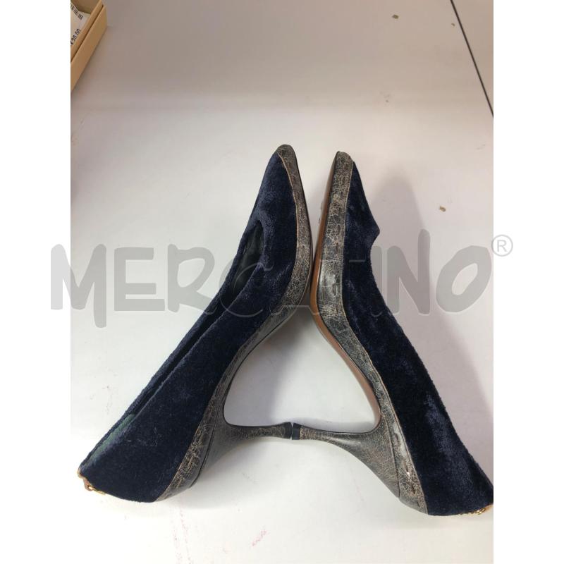 DECOLLETE ROBERTA DI CAMERINO BLU  | Mercatino dell'Usato Avellino 5