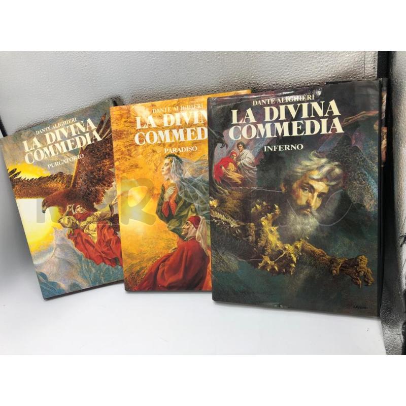 DIVINA COMMEDIA 3 VOLUMI | Mercatino dell'Usato Avellino 1
