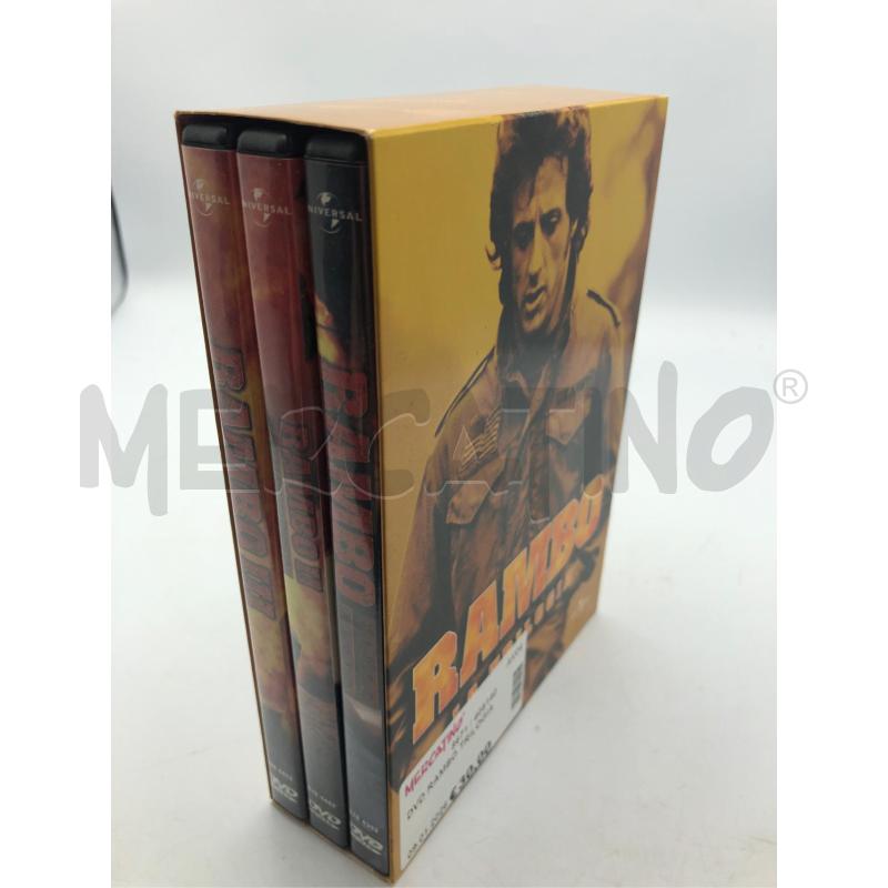 DVD RAMBO TRILOGIA | Mercatino dell'Usato Avellino 1