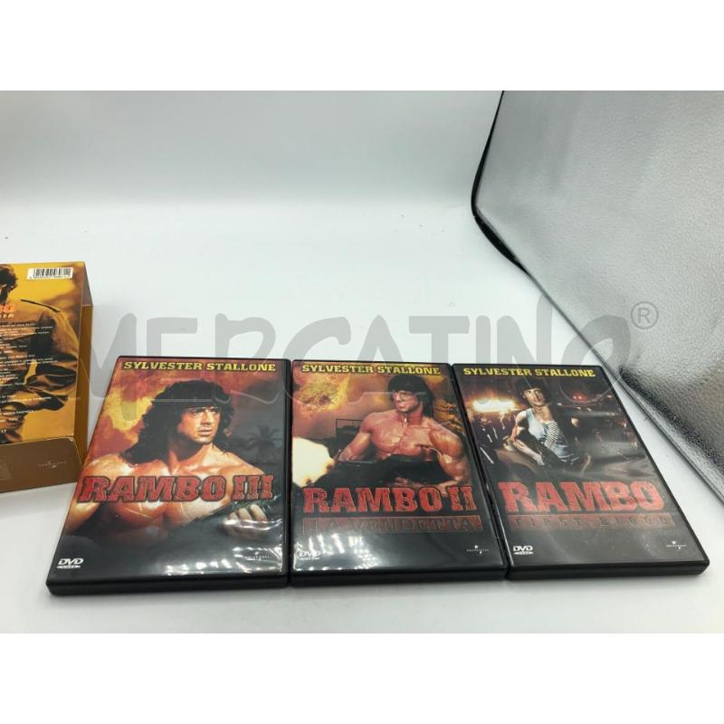 DVD RAMBO TRILOGIA | Mercatino dell'Usato Avellino 3
