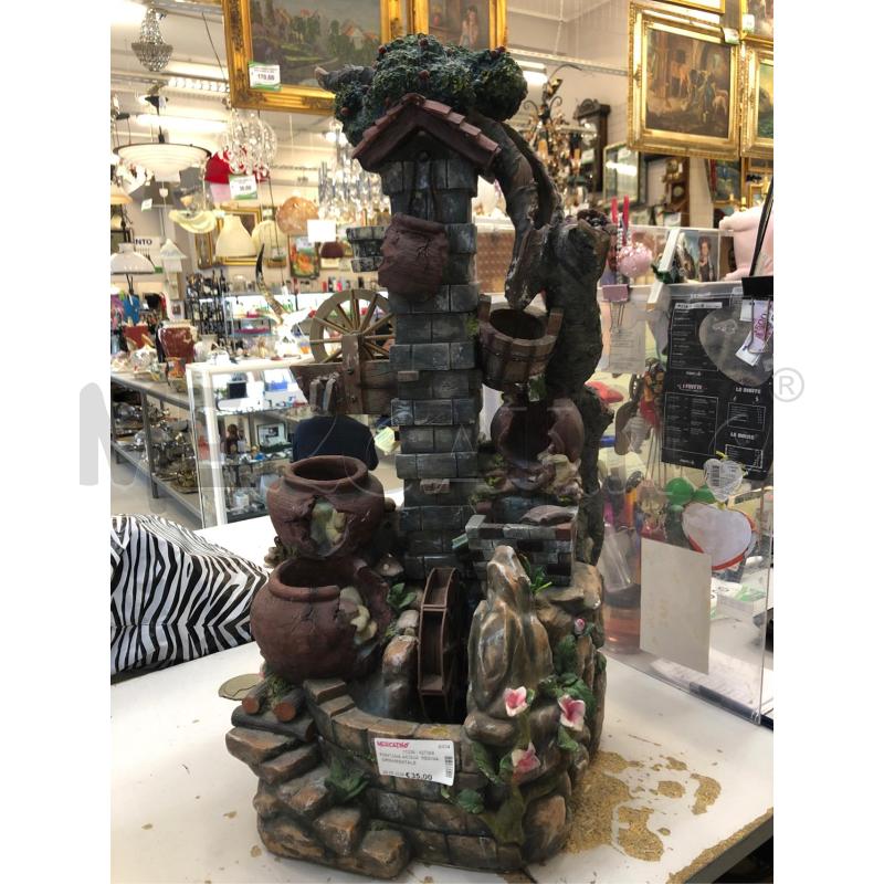 FONTANA ACQUA  RESINA ORNAMENTALE  | Mercatino dell'Usato Avellino 1