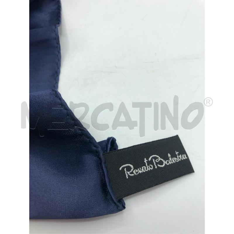 FOULARD BLU DORATO RENATO BALESTRA  | Mercatino dell'Usato Avellino 2