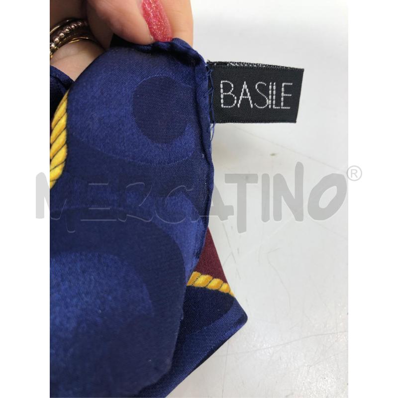 FOULARD BLU GIALLO VERDE BASILE | Mercatino dell'Usato Avellino 4