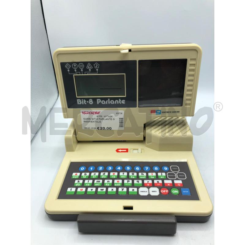 GAME BIT-8 PARLANTE ORNAMENTALE | Mercatino dell'Usato Avellino 1