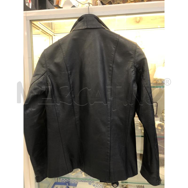 GIACCONE DONNA DAINESE PELLE NER VINTAGE | Mercatino dell'Usato Avellino 5