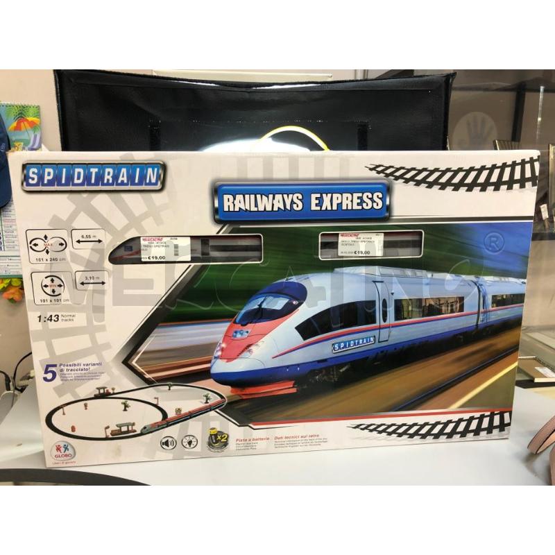 GIOCO TRENO SPIDTRAIN SCATOLO | Mercatino dell'Usato Avellino 1