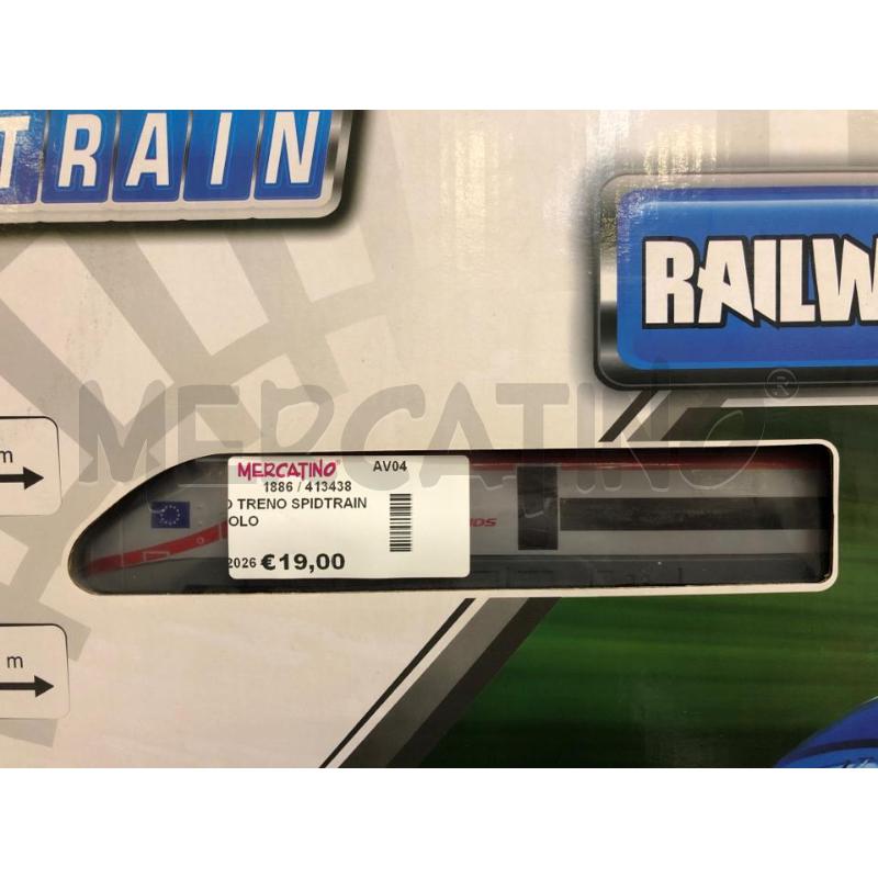 GIOCO TRENO SPIDTRAIN SCATOLO | Mercatino dell'Usato Avellino 2
