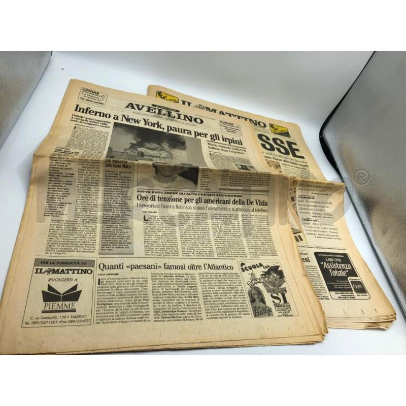 GIORNALE IL MATTINO 12 SETTEMBRE 2001 | Mercatino dell'Usato Avellino 2