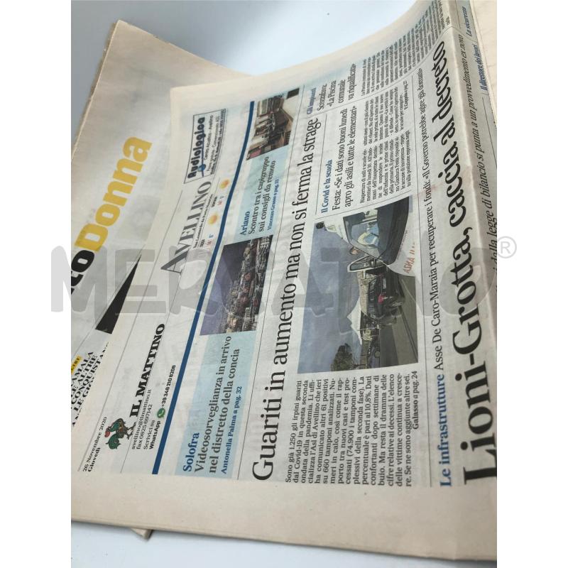 GIORNALE IL MATTINO 26 NOVEMBRE 2020 | Mercatino dell'Usato Avellino 4