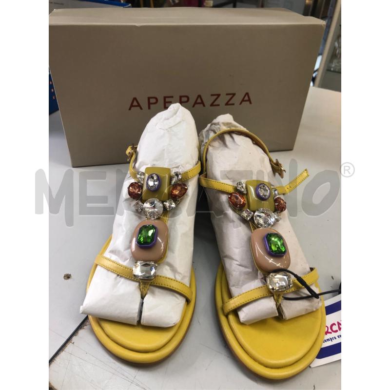 INFRADITO DONNA GIALLO STRASS APEPAZZA | Mercatino dell'Usato Avellino 1