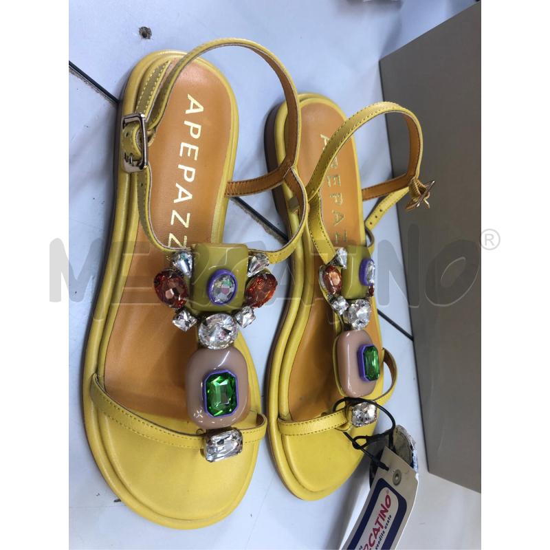 INFRADITO DONNA GIALLO STRASS APEPAZZA | Mercatino dell'Usato Avellino 2