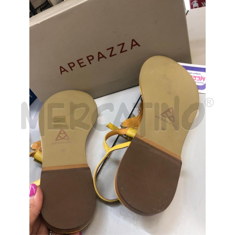 INFRADITO DONNA GIALLO STRASS APEPAZZA | Mercatino dell'Usato Avellino 3