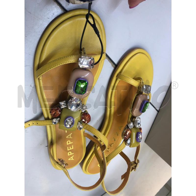 INFRADITO DONNA GIALLO STRASS APEPAZZA | Mercatino dell'Usato Avellino 4