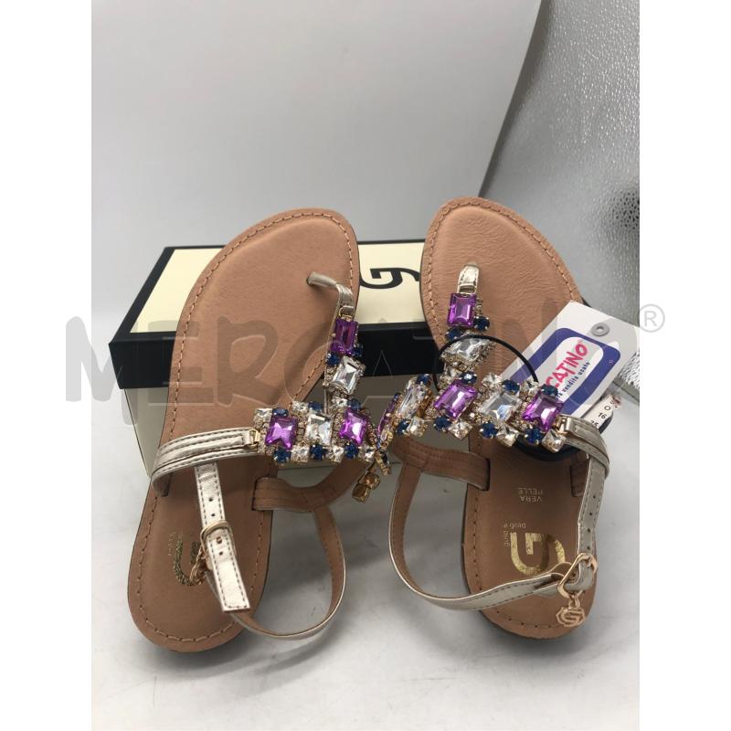 INFRADITO DONNA STRASS BIANCO LILLA GOLD GOLD | Mercatino dell'Usato Avellino 3