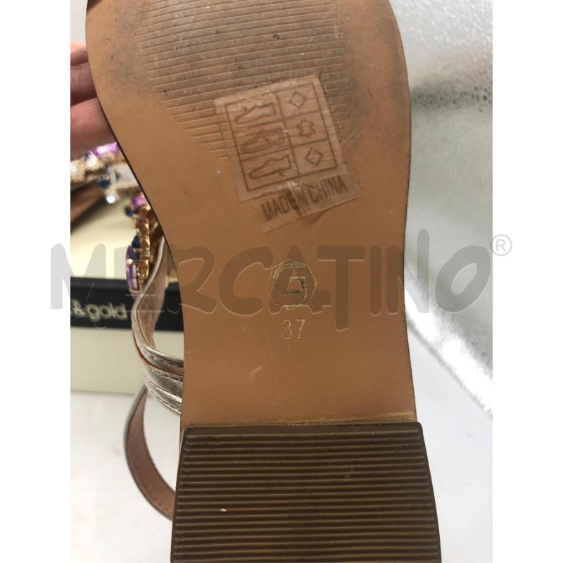 INFRADITO DONNA STRASS BIANCO LILLA GOLD GOLD | Mercatino dell'Usato Avellino 4