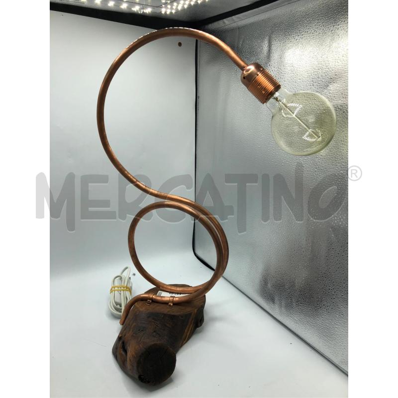 LAMPADA RAME CON TRONCO | Mercatino dell'Usato Avellino 3