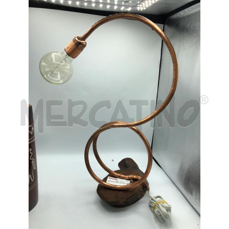 LAMPADA RAME CON TRONCO | Mercatino dell'Usato Avellino 5