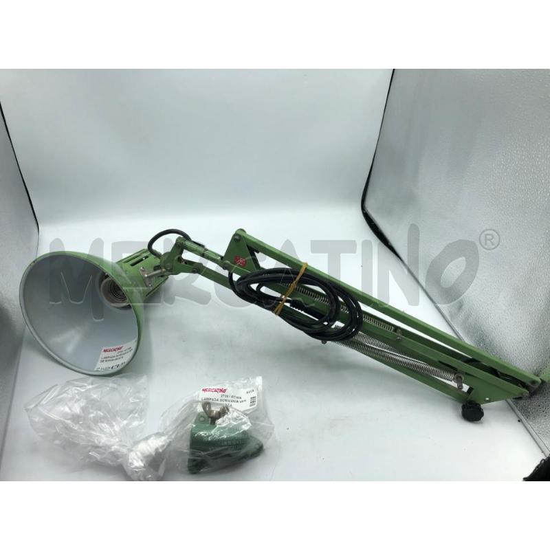 LAMPADA SCRIVANIA VERDE RIMSA+BUSTA  | Mercatino dell'Usato Avellino 1