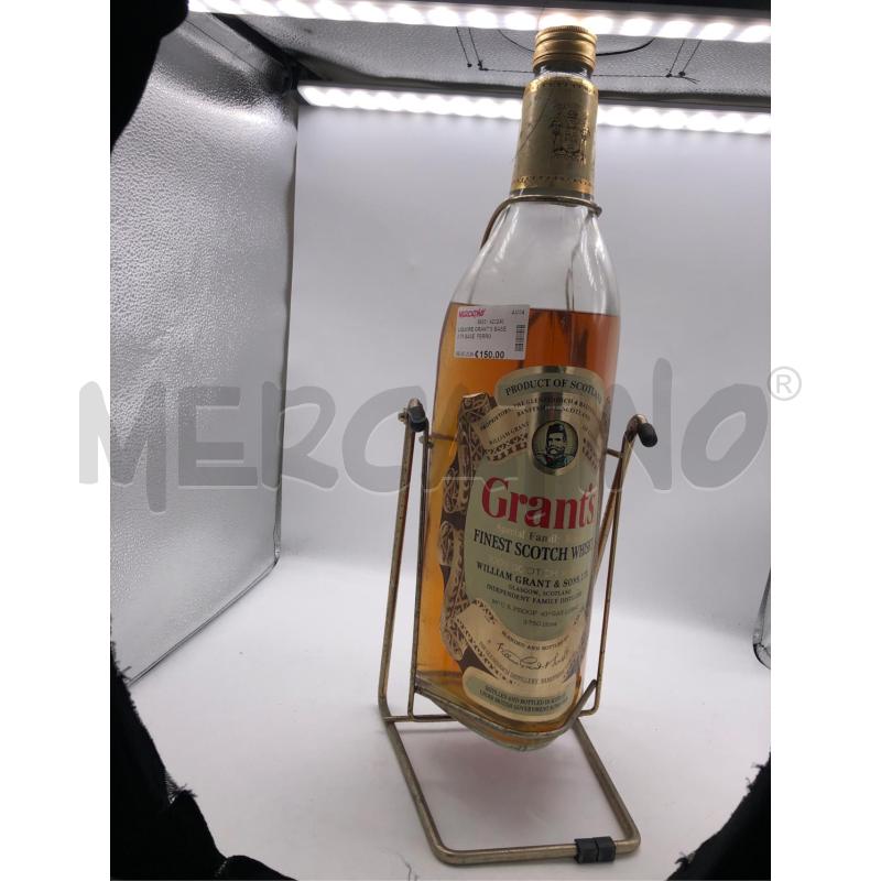 LIQUORE GRANT'S BASE 3.75 BASE  FERRO | Mercatino dell'Usato Avellino 1