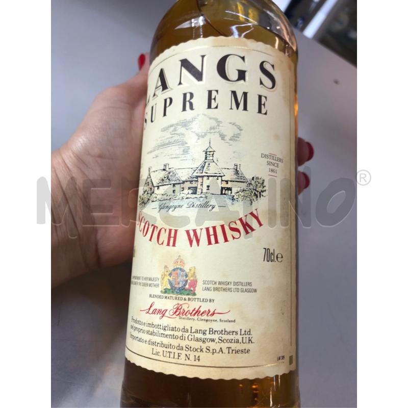 LIQUORE LANGS SUPREME 70CL | Mercatino dell'Usato Avellino 5