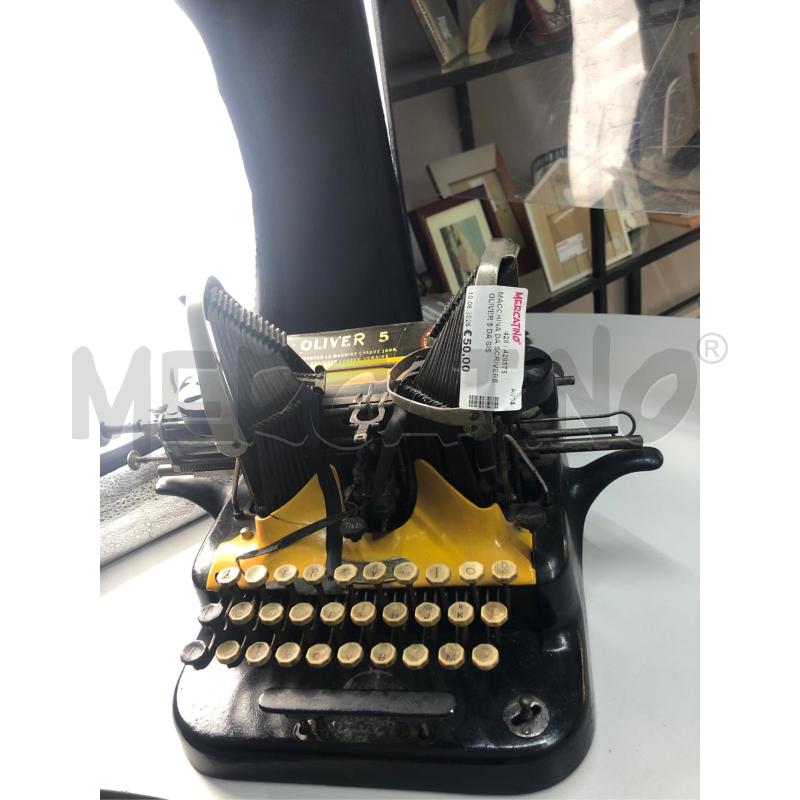 MACCHINA DA SCRIVERE  OLIVER 5 DA SISTEMARE | Mercatino dell'Usato Avellino 1