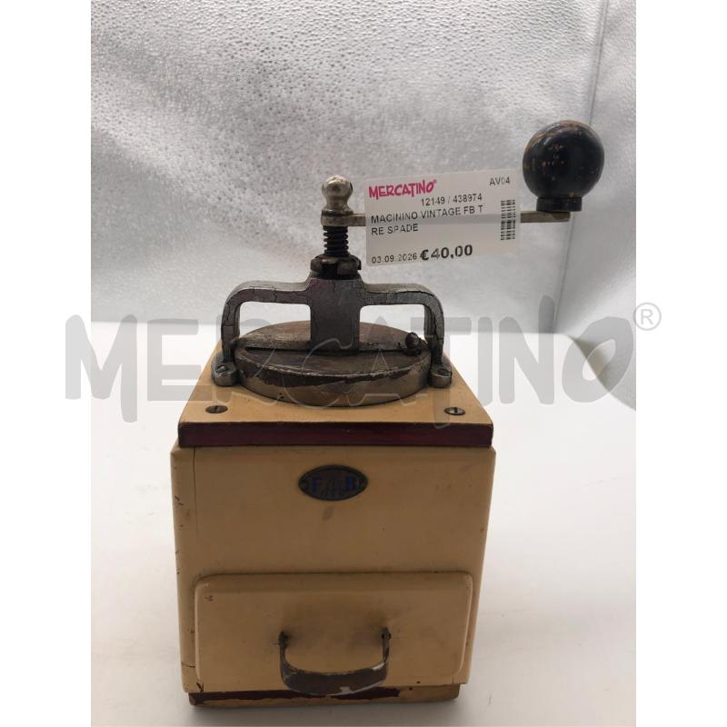 MACININO VINTAGE FB TRE SPADE  | Mercatino dell'Usato Avellino 1