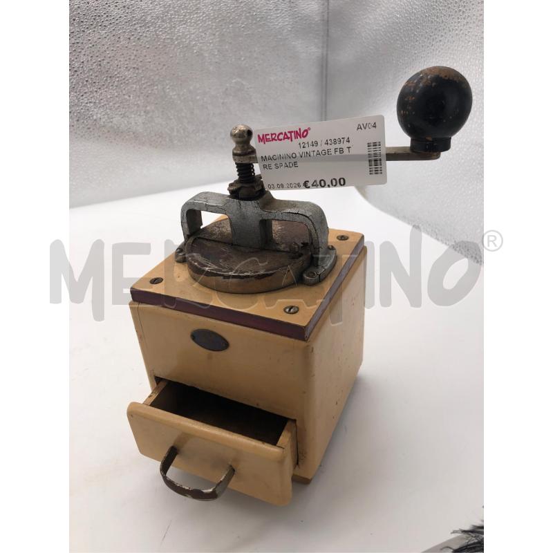 MACININO VINTAGE FB TRE SPADE  | Mercatino dell'Usato Avellino 2