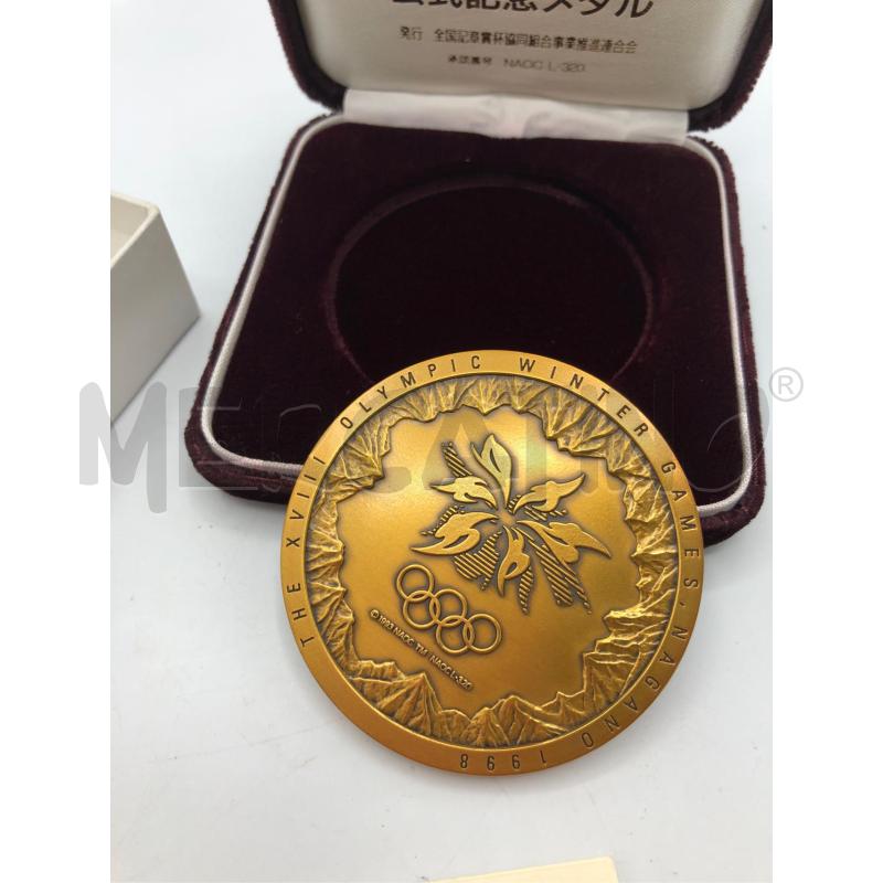 MEDAGLIA COMMEMORATIVA DEA NAGANO 1998 | Mercatino dell'Usato Avellino 4