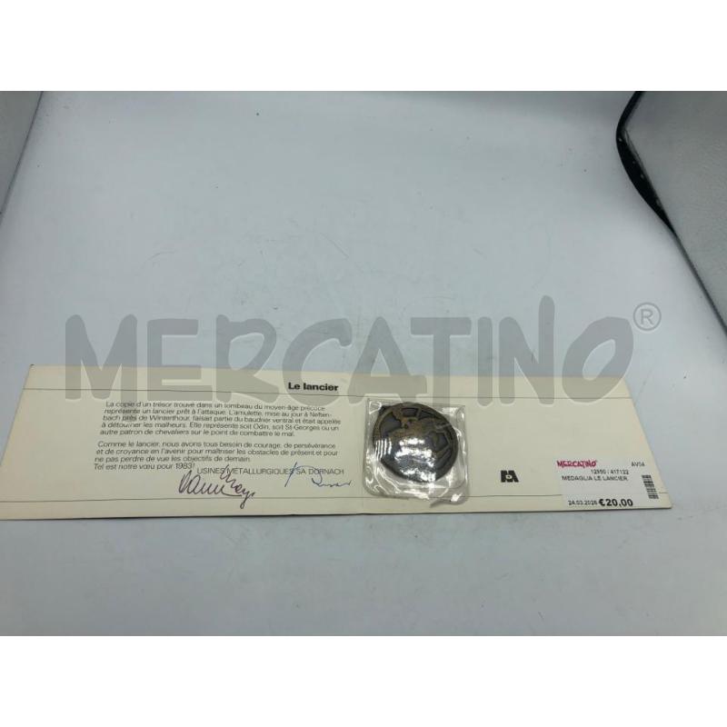 MEDAGLIA LE LANCIER | Mercatino dell'Usato Avellino 1