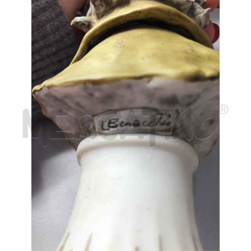 MEZZO BUSTO CAPODIMONTE TRIADE FUMATORE  | Mercatino dell'Usato Avellino 4