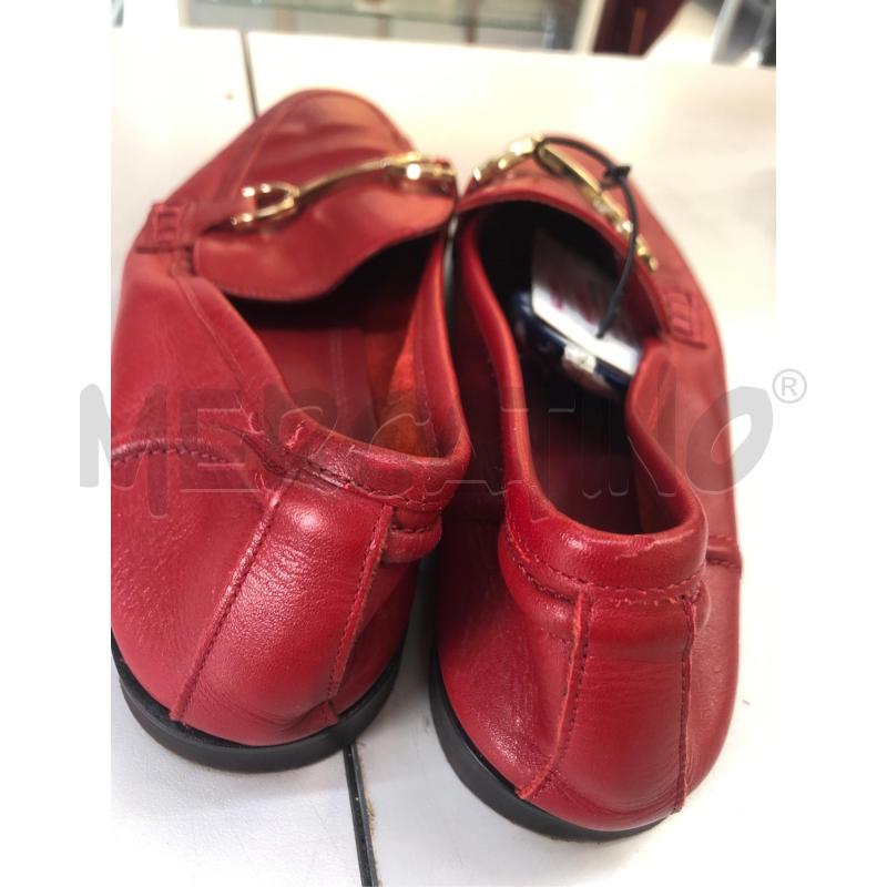 MOCASSINI DONNA ROSSI PELLE FIB DORAT  | Mercatino dell'Usato Avellino 3