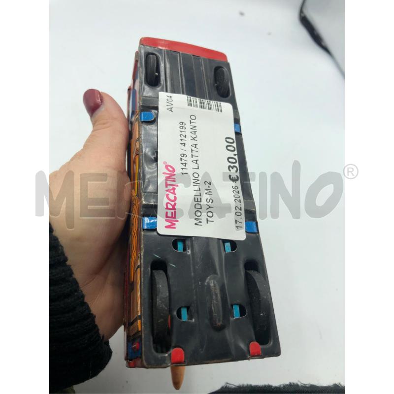 MODELLINO LATTA KANTO TOYS M-2 | Mercatino dell'Usato Avellino 4