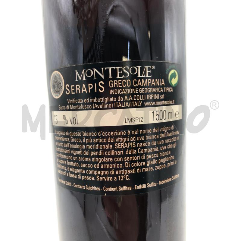 MONTESOLE SIRIOS FIANO 1500ML  | Mercatino dell'Usato Avellino 5